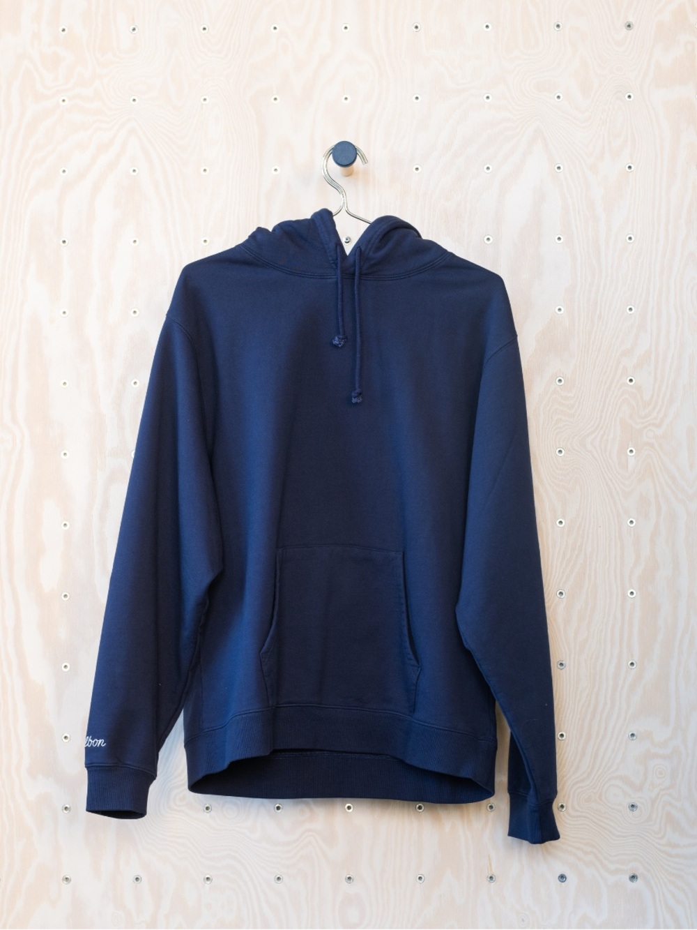 NWT Malbon Golf Evergreen GD Hooded Sweatshirt in Navy M